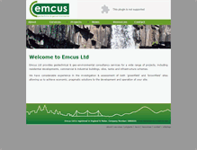 Tablet Screenshot of emcus.co.uk